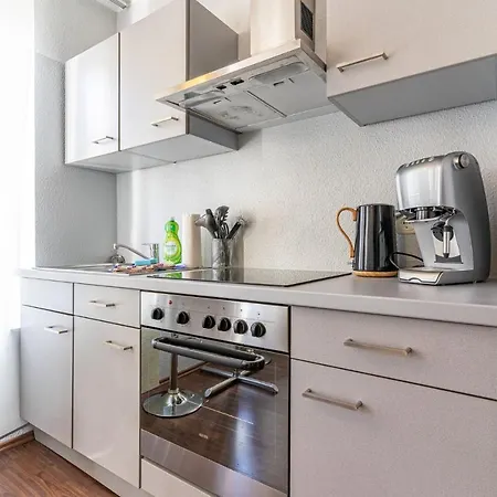 - 4 Im Appartementhaus Hafenriff Daire Sassnitz